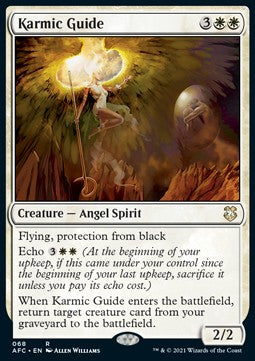 Karmic Guide - Commander: Adventures in the Forgotten Realms (Rare) [AFC-68]