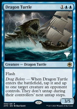 Dragon Turtle (V.2) - Adventures in the Forgotten Realms: Promos (Rare) [PAFR-56]
