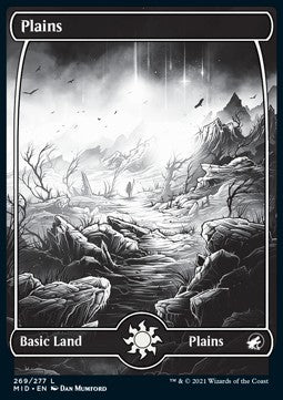 Plains (V.2) - Innistrad: Midnight Hunt (Land) [MID-269]