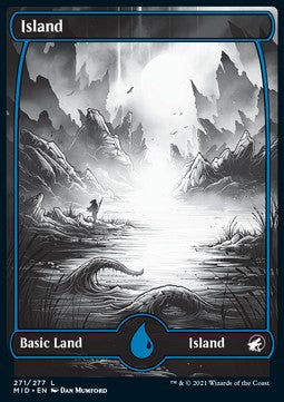 Island (V.2) - Innistrad: Midnight Hunt (Land) [MID-271]