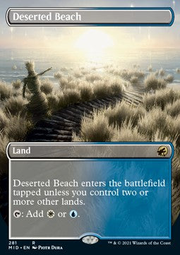 Deserted Beach - Innistrad: Midnight Hunt: Extras (Rare) [XMID-281]