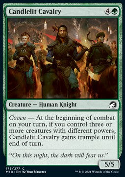Candlelit Cavalry - Innistrad: Midnight Hunt (Common) [MID-175]