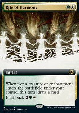 Rite of Harmony⁣ - Innistrad: Midnight Hunt: Extras⁣ (Rare)⁣ [374]