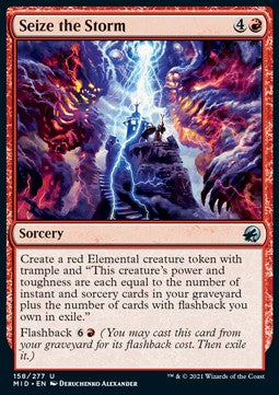 Seize the Storm - Innistrad: Midnight Hunt (Uncommon) [MID-158]