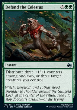 Defend the Celestus - Innistrad: Midnight Hunt (Uncommon) [MID-182]