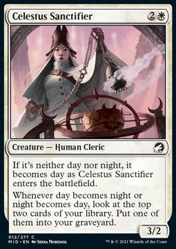 Celestus Sanctifier - Innistrad: Midnight Hunt (Common) [MID-12]