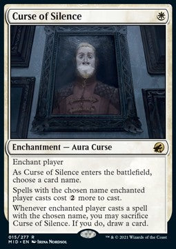 Curse of Silence - Innistrad: Midnight Hunt (Rare) [MID-15]