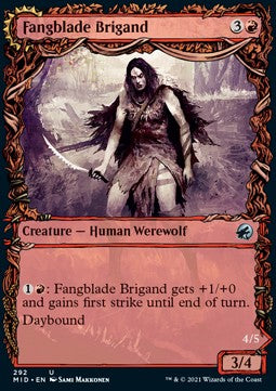 Fangblade Brigand // Fangblade Eviscerator - Innistrad: Midnight Hunt: Extras (Uncommon) [XMID-292]