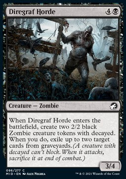 Diregraf Horde - Innistrad: Midnight Hunt (Common) [MID-96]