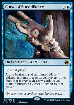 Curse of Surveillance - Innistrad: Midnight Hunt (Rare) [MID-46]