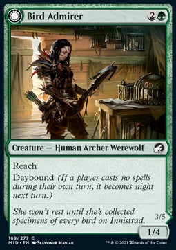 Bird Admirer // Wing Shredder - Innistrad: Midnight Hunt (Common) [MID-169]