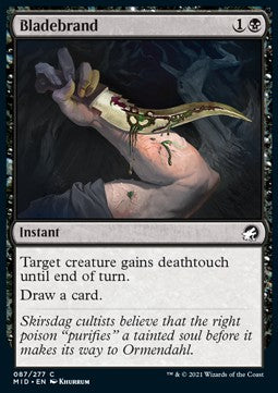 Bladebrand - Innistrad: Midnight Hunt (Common) [MID-87]