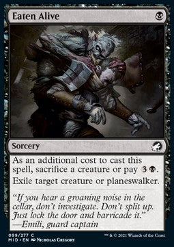 Eaten Alive - Innistrad: Midnight Hunt (Common) [MID-99]