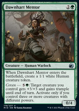 Dawnhart Mentor - Innistrad: Midnight Hunt (Uncommon) [MID-179]