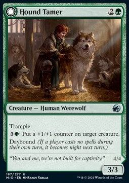 Hound Tamer // Untamed Pup - Innistrad: Midnight Hunt (Uncommon) [MID-187]
