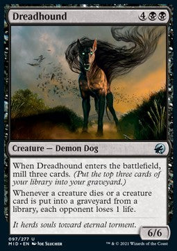 Dreadhound - Innistrad: Midnight Hunt (Uncommon) [MID-97]