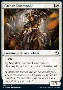 Cathar Commando - Innistrad: Midnight Hunt (Common) [MID-10]