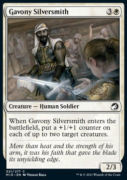 Gavony Silversmith - Innistrad: Midnight Hunt (Common) [MID-21]