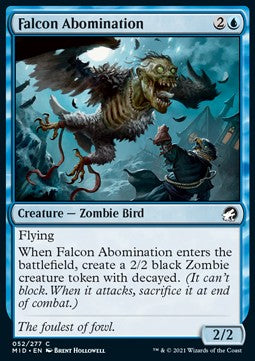 Falcon Abomination - Innistrad: Midnight Hunt (Common) [MID-52]