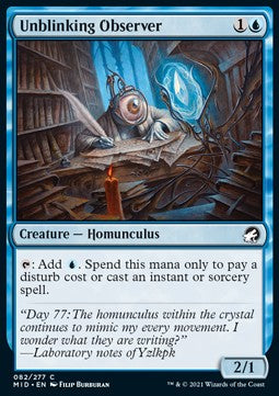 Unblinking Observer - Innistrad: Midnight Hunt (Common) [MID-82]