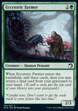 Eccentric Farmer - Innistrad: Midnight Hunt (Common) [MID-185]