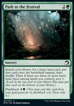Path to the Festival - Innistrad: Midnight Hunt (Common) [MID-191]