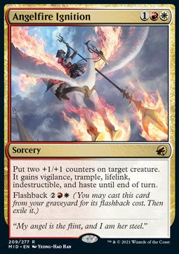 Angelfire Ignition - Innistrad: Midnight Hunt (Rare) [MID-209]