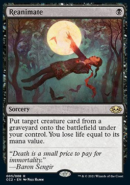 Reanimate⁣ - Commander Collection: Black⁣ (Rare)⁣ [5]