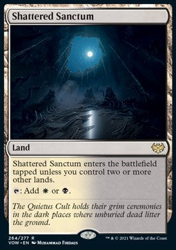 Shattered Sanctum - Innistrad: Crimson Vow (Rare) [VOW-264]