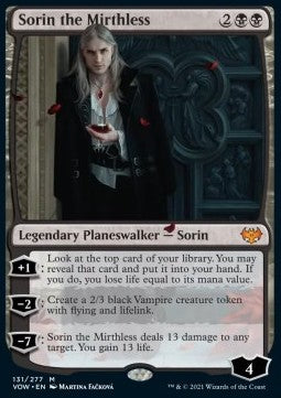 Sorin the Mirthless - Innistrad: Crimson Vow (Mythic) [VOW-131]