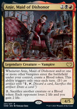 Anje, Maid of Dishonor - Innistrad: Crimson Vow (Rare) [VOW-231]