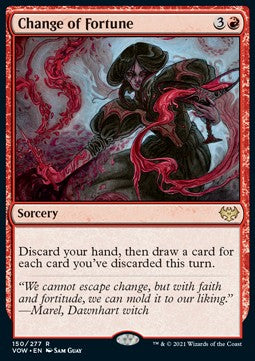 Change of Fortune - Innistrad: Crimson Vow (Rare) [VOW-150]
