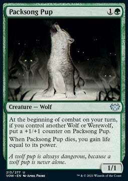 Packsong Pup - Innistrad: Crimson Vow (Uncommon) [VOW-213]