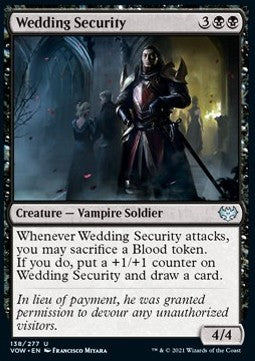 Wedding Security - Innistrad: Crimson Vow (Uncommon) [VOW-138]