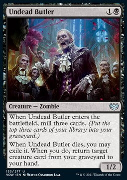 Undead Butler - Innistrad: Crimson Vow (Uncommon) [VOW-133]