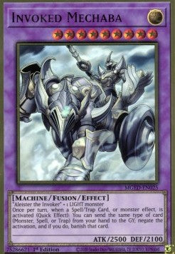 Invoked Mechaba - Maximum Gold: El Dorado (Premium Gold Rare) [MGED-025]