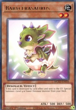 Babycerasaurus - Maximum Gold: El Dorado (Rare) [MGED-056]