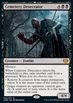 Cemetery Desecrator - Innistrad: Crimson Vow (Mythic) [VOW-100]