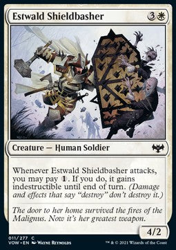 Estwald Shieldbasher - Innistrad: Crimson Vow (Common) [VOW-11]