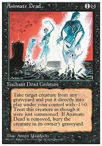 Animate Dead - Fourth Edition (Uncommon)