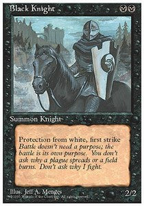 Black Knight - Fourth Edition (Uncommon)