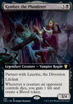 Kamber, the Plunderer (V.2) - Commander: Innistrad: Crimson Vow (Rare) [VOC-57]