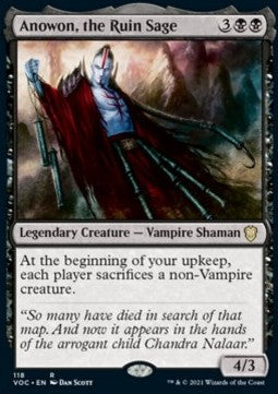 Anowon, the Ruin Sage⁣ - Commander: Innistrad: Crimson Vow⁣ (Rare)⁣ [118]