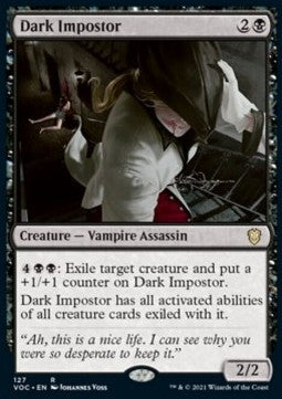 Dark Impostor - Commander: Innistrad: Crimson Vow (Rare) [VOC-127]