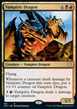 Vampiric Dragon - Commander: Innistrad: Crimson Vow (Rare) [VOC-158]