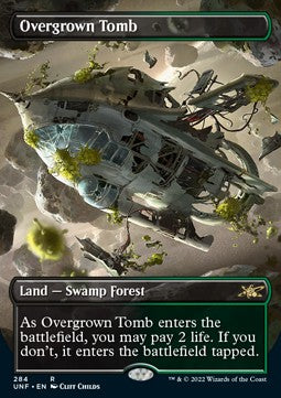 Overgrown Tomb - Unfinity: Extras (Rare) [XUNF-284]