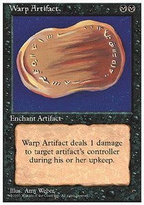 Warp Artifact - Fourth Edition (Rare)