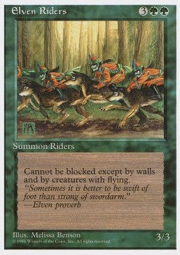Elven Riders - Fourth Edition (Uncommon)