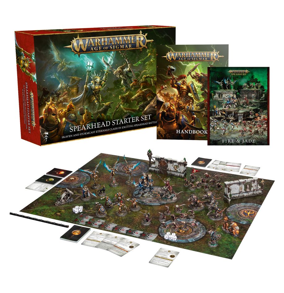Warhammer Age of Sigmar - Spearhead Starter Set: Stormcast Vs. Skaven