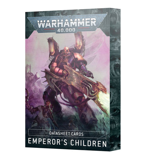 Emperor's children: Datasheet cards  - Warhammer 40K